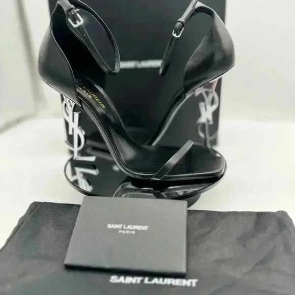 BNWB YSL Heel Saint Laurent Size 38.5 Opyum Style - Picture 1 of 17